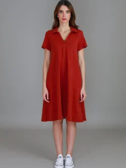 3rd Story Tibby Polo Short Sleeved Dress< Short Sleeve Dress|Polo Dress