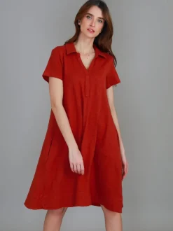 3rd Story Tibby Polo Short Sleeved Dress< Short Sleeve Dress|Polo Dress