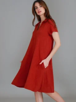 3rd Story Tibby Polo Short Sleeved Dress< Short Sleeve Dress|Polo Dress