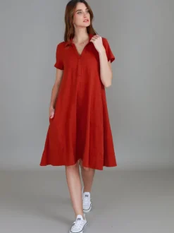 3rd Story Tibby Polo Short Sleeved Dress< Short Sleeve Dress|Polo Dress
