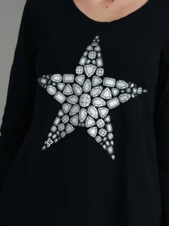 3rd Story Valkerie Gem Star T Shirt< Long Sleeves