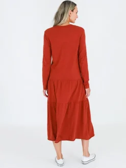 3rd Story Vera Long Sleeve Midi Dress< Long Sleeve Dress