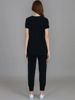 3rd Story Verona Twin Leopard Star T Shirt< Short Sleeves