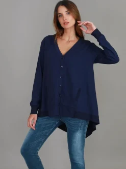 3rd Story Weslie Long Sleeve Asymmetrical Cardigan< Cardigans