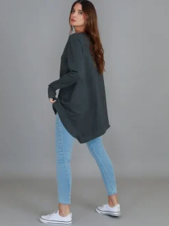 3rd Story Weslie Long Sleeve Asymmetrical Cardigan< Cardigans