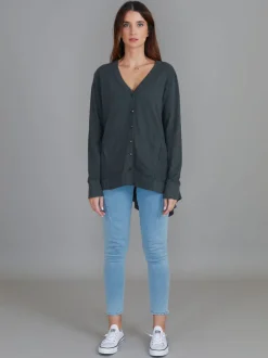 3rd Story Weslie Long Sleeve Asymmetrical Cardigan< Cardigans