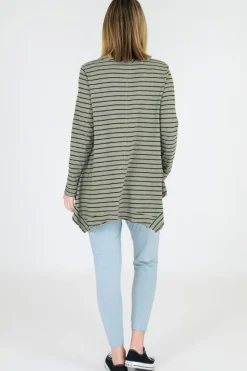 3rd Story Willow Asymmetrical Hem T Shirt< Long Sleeves