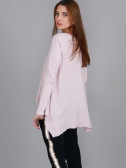3rd Story Willow Asymmetrical Hem T Shirt< Long Sleeves