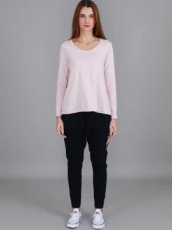 3rd Story Willow Asymmetrical Hem T Shirt< Long Sleeves