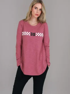 3rd Story Windsor 3S Check Tee< Long Sleeves