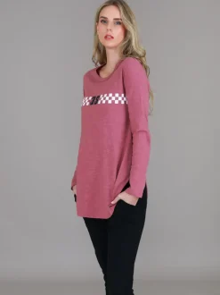 3rd Story Windsor 3S Check Tee< Long Sleeves
