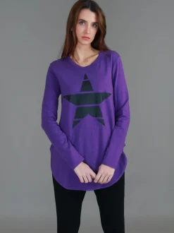 3rd Story Wiseleigh Star T Shirt< Long Sleeves