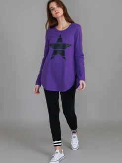 3rd Story Wiseleigh Star T Shirt< Long Sleeves