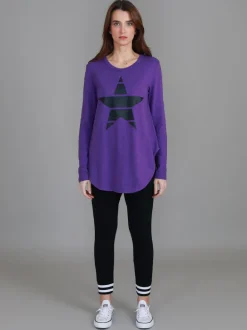 3rd Story Wiseleigh Star T Shirt< Long Sleeves