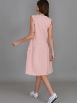 3rd Story Zoe Knee Length Dress< Sleeveless Dress