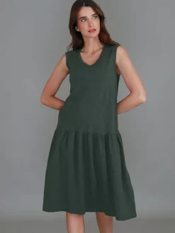 3rd Story Zoe Knee Length Dress< Sleeveless Dress